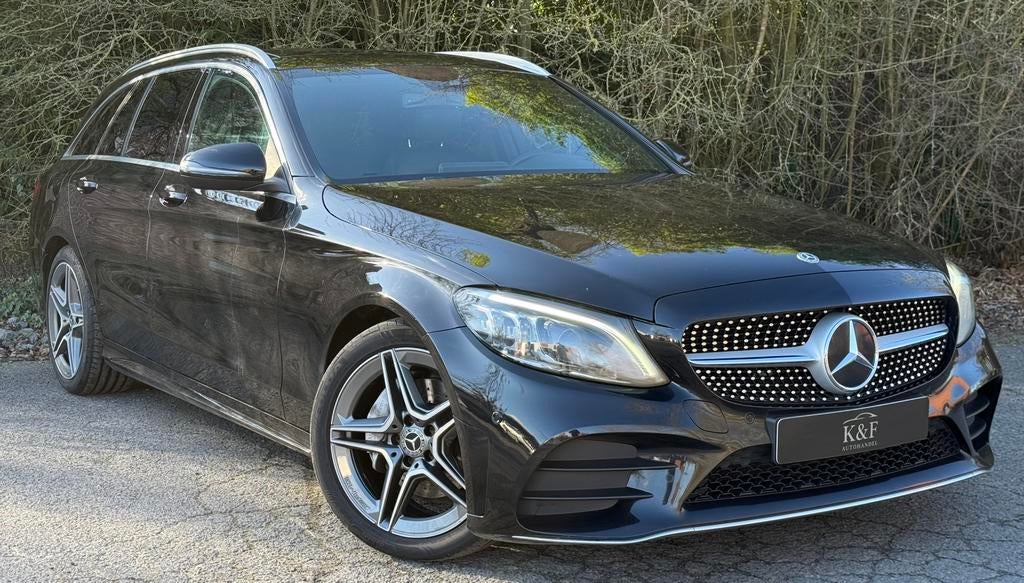 Mercedes C200d Amg pakket 166.214km panoramadak, Auto's, Automaat, Achterwielaandrijving, 4 cilinders, Zwart