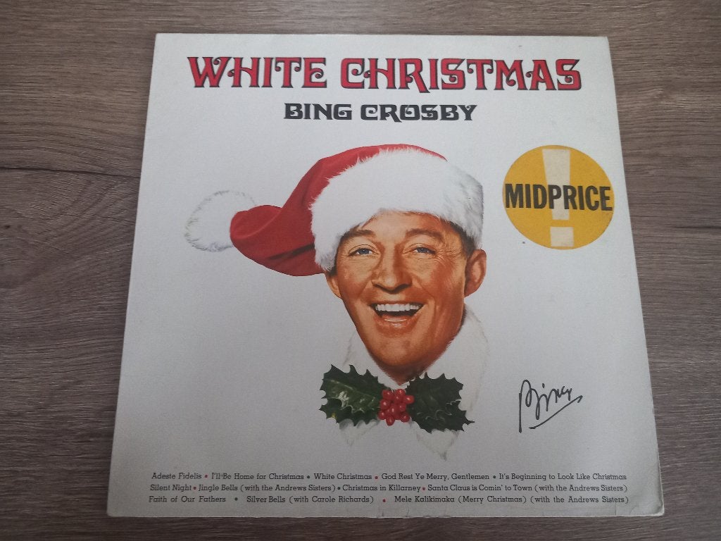 Vinyl LP Bing Crosby White Christmas Kerst Kerstmuziek Jazz, Ophalen of Verzenden, 12 inch, Jazz
