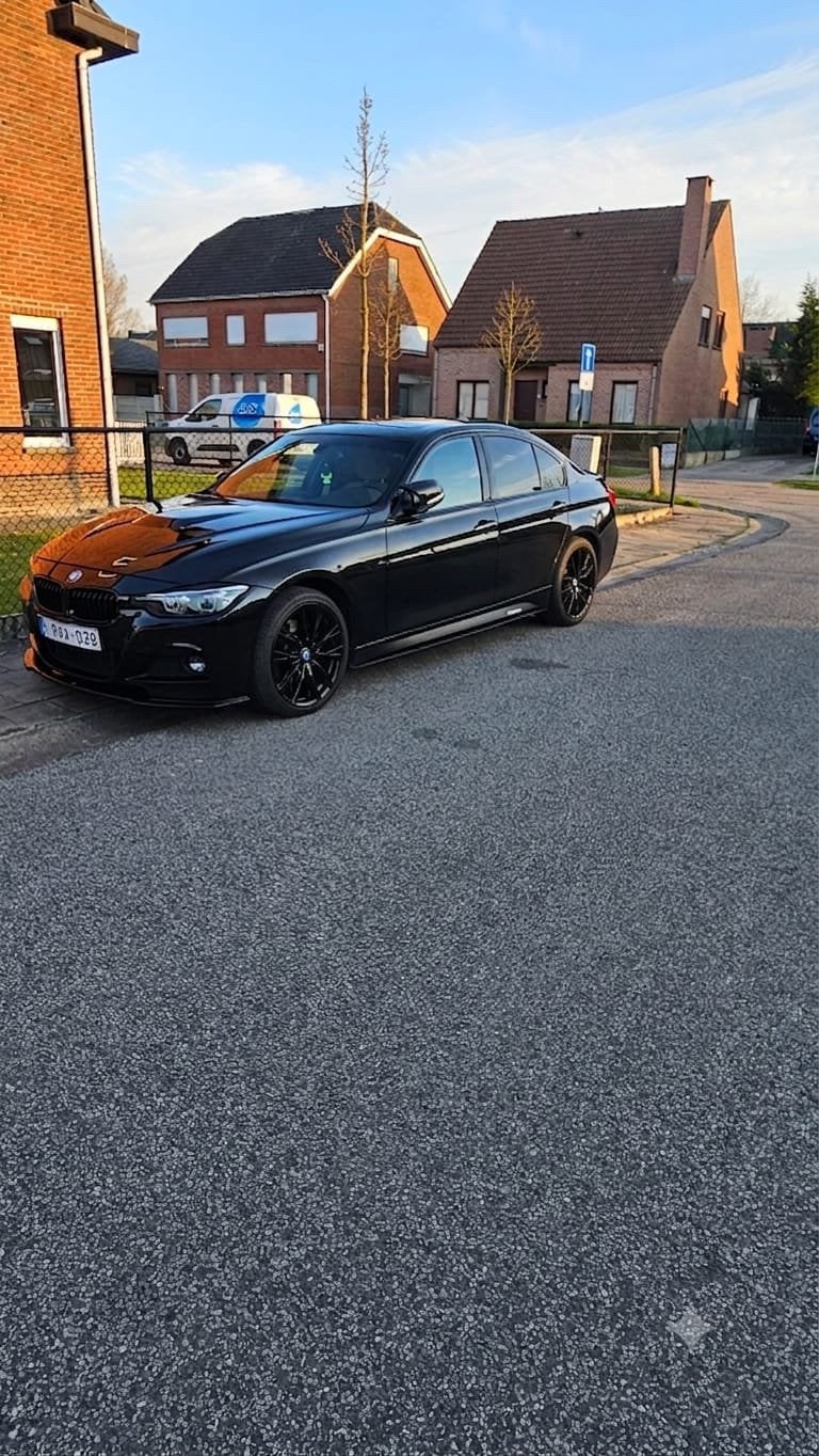 Bmw i330, Auto's, BMW, Zwart, Leder, Bedrijf, 5 deurs