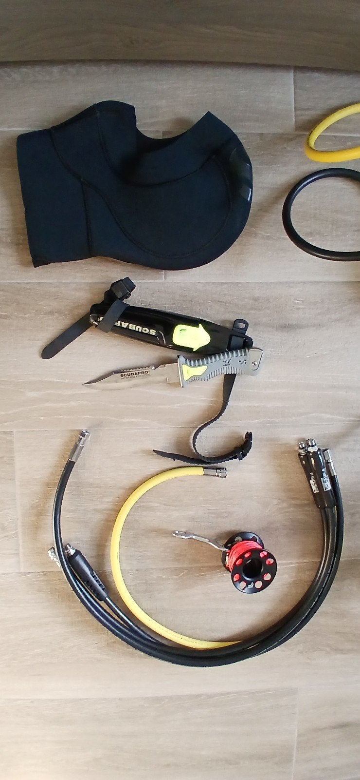 divers duikmateriaal met 2 sets ontspanners, Watersport en Boten, Ophalen, Zo goed als nieuw, Overige typen