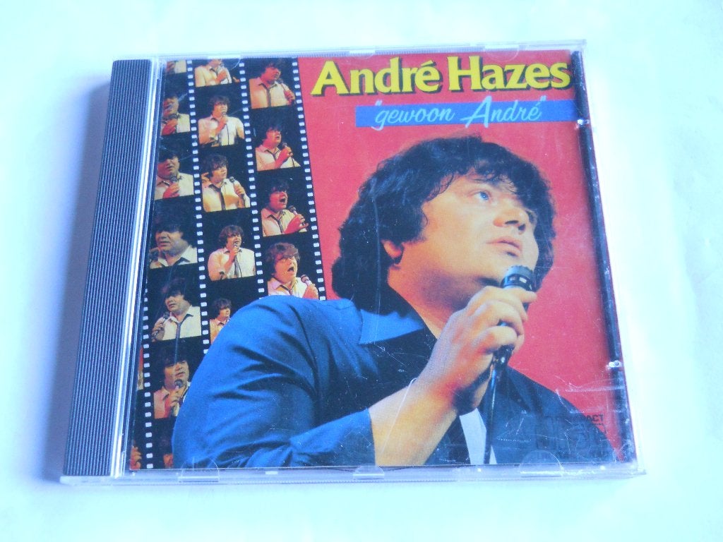 CD - ANDRE HAZES - GEWOON ANDRE, Ophalen of Verzenden, Zo goed als nieuw, Levenslied of Smartlap, Eerste persing
