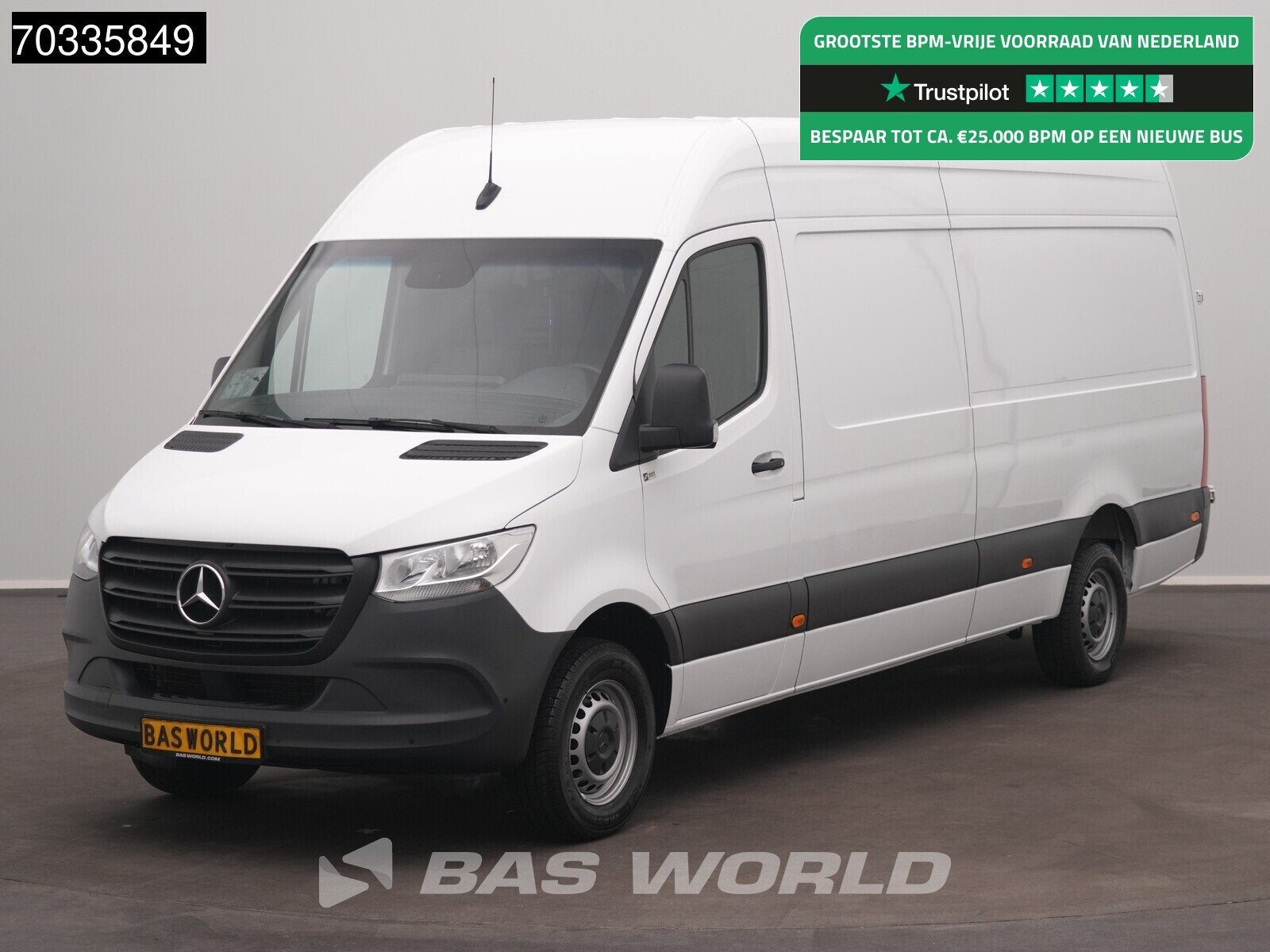 Mercedes Sprinter 317 CDI Automaat L3H2 AC/Climate MBUX Carp, Auto's, Automaat, Gebruikt, Euro 6, 4 cilinders