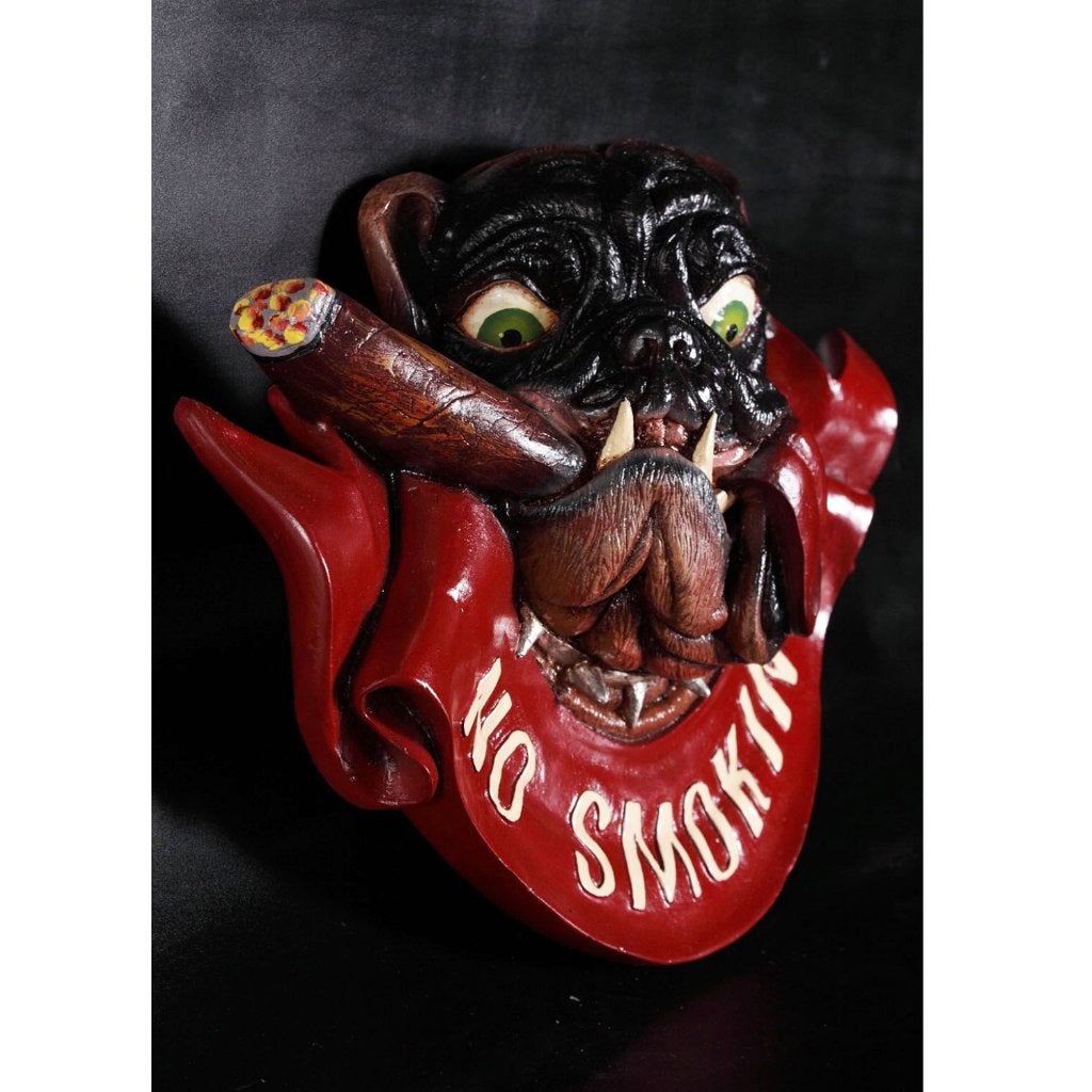 Panneau No Smoking Bulldog — Interdiction de fumer 40 cm, Enlèvement, Neuf