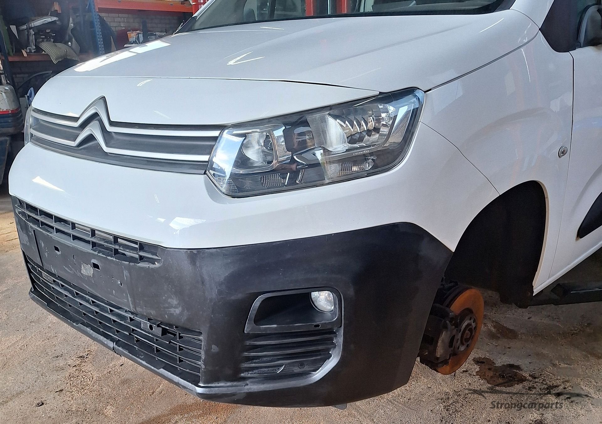 Voorkop Citroën Berlingo 1.5 BlueHDI Motorkap bumper koplamp, Ophalen, Gebruikt, -, Bumper