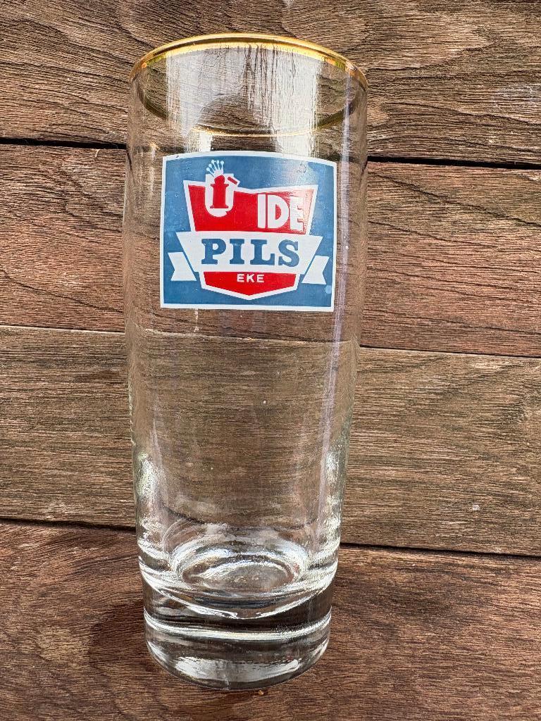 Ide Pils Eke, Verzamelen, Ophalen of Verzenden, Gebruikt, Glas of Glazen, Overige merken