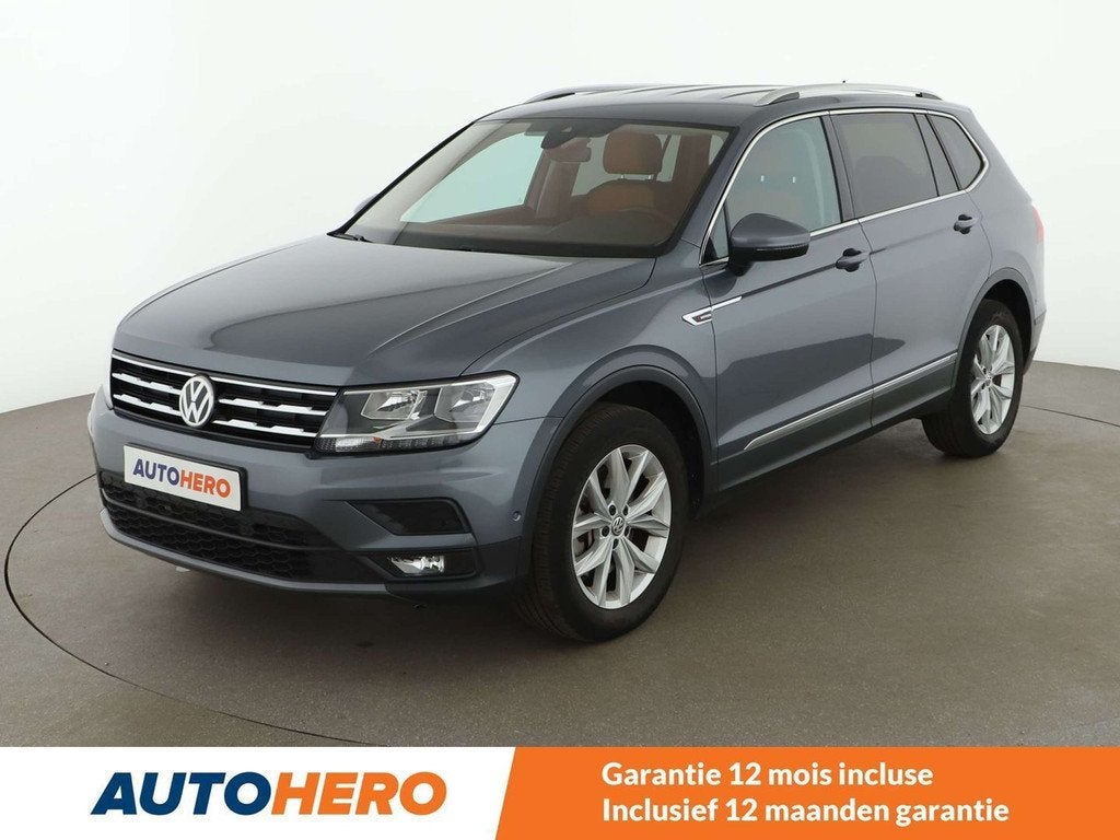 Volkswagen Tiguan Allspace 2.0 TDI Comfortline 4Motion, Autos, Cuir, Argent ou Gris, Achat, Euro 6