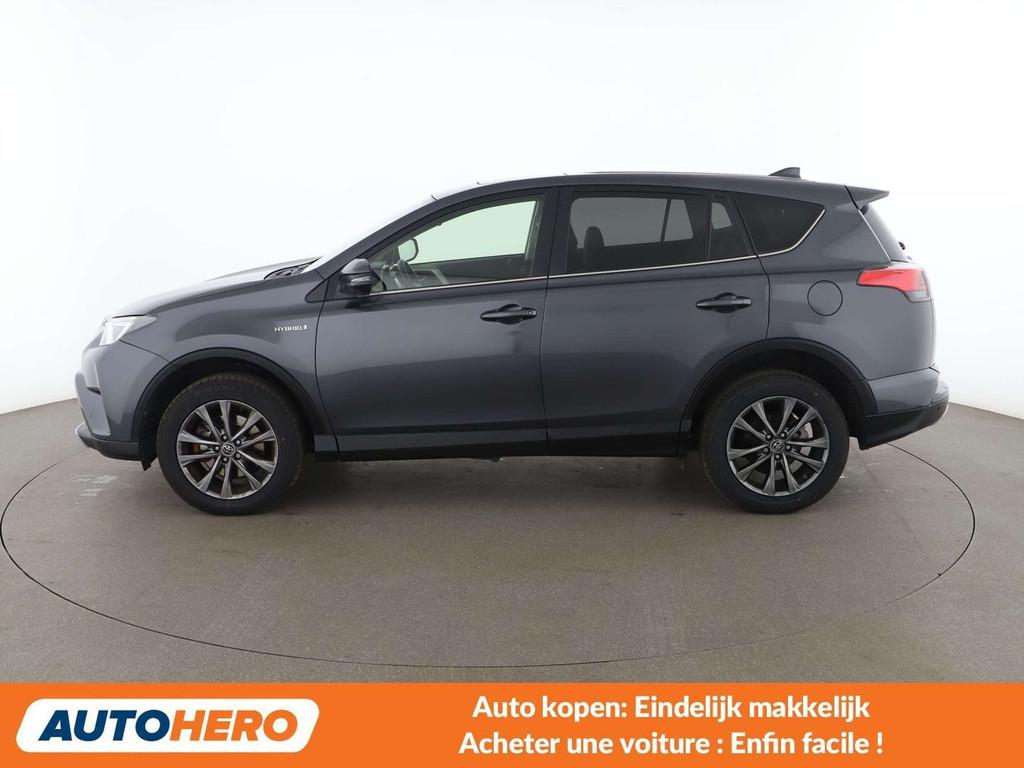 Toyota RAV4 2.5 Hybrid Executive (automatique), Autos, Cuir, 1795 kg, Noir, 5 portes