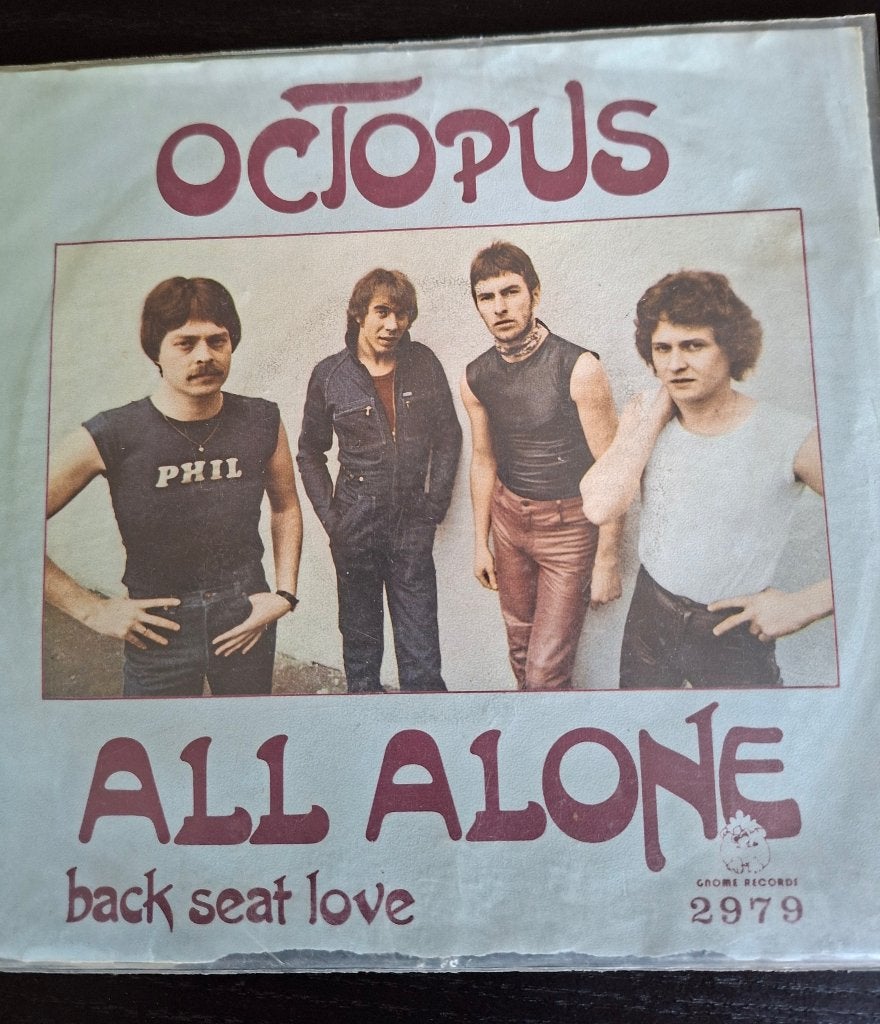 Octopus - back seat love 7" single, Cd's en Dvd's, Vinyl | Rock, Gebruikt, 7 inch, Ophalen of Verzenden, Classic Rock