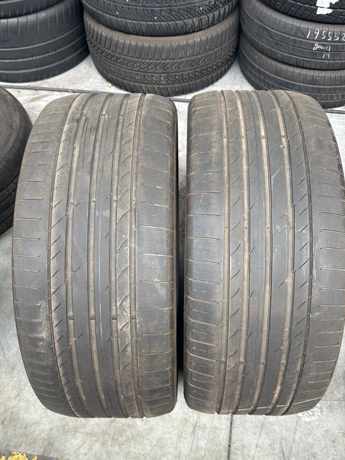 2854520 285/45/20 285/45R20 zomerbanden merk Continental, Kleding | Dames, Jassen | Zomer, Ophalen, Zo goed als nieuw