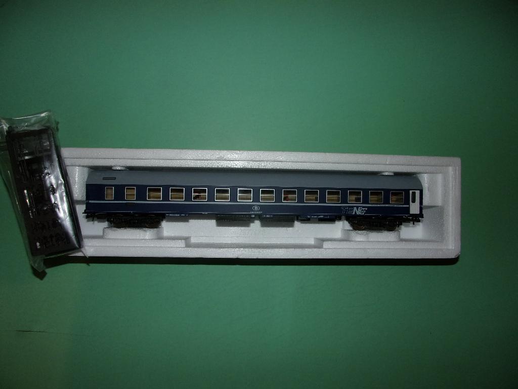 RIVAROSSI autobedden MU 1967 TEN blauw TEN SNCB 3537 NIEUW, Overige merken, Gelijkstroom, Ophalen of Verzenden, Nieuw