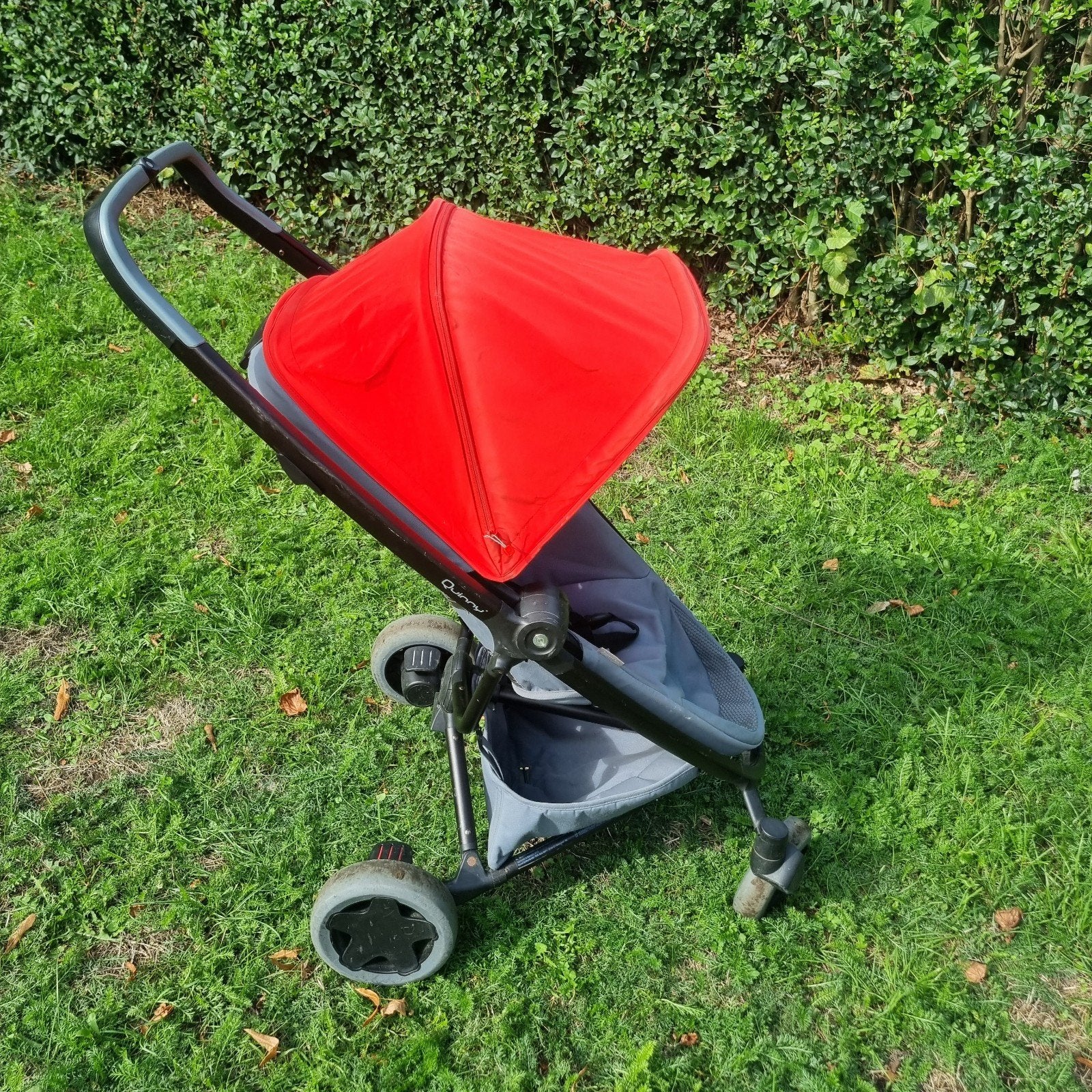 Buggy quinny zapp flex plus rood, Ophalen, Quinny, Verstelbare rugleuning