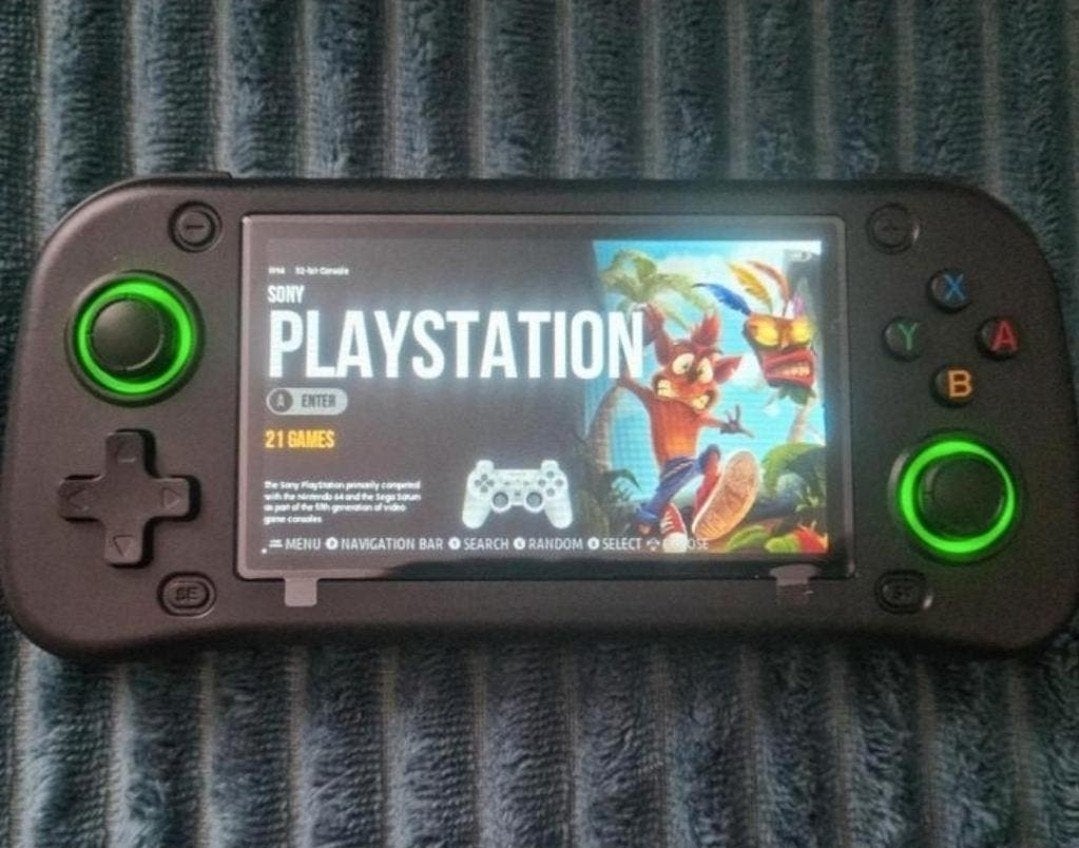 Console Portable 15 000 jeux, Consoles de jeu & Jeux vidéo, Consoles de jeu | Nintendo 2DS & 3DS, Enlèvement, Neuf, Noir, Avec jeux