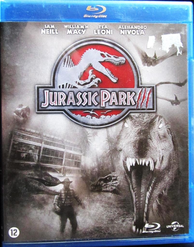 DVD BLU RAY ACTIE- JURASSIC PARK III, Alle leeftijden, Ophalen of Verzenden, Zo goed als nieuw, Actiethriller