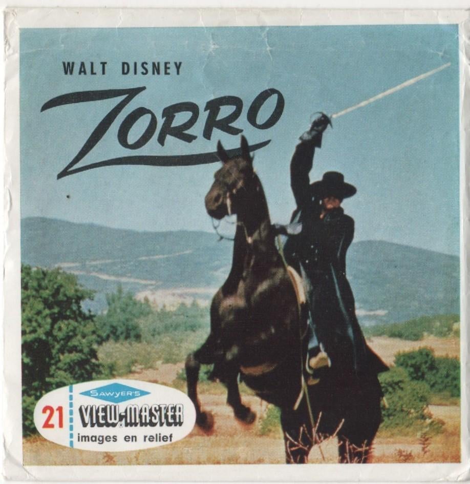 View-master Zorro B 469 Livret en français FR, Enlèvement ou Envoi