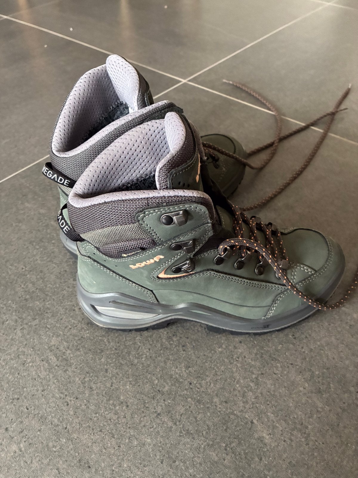 Lowa Renegade Evo GTX Mid Dames Grijsgroen - Maat 36, Enlèvement ou Envoi, Comme neuf
