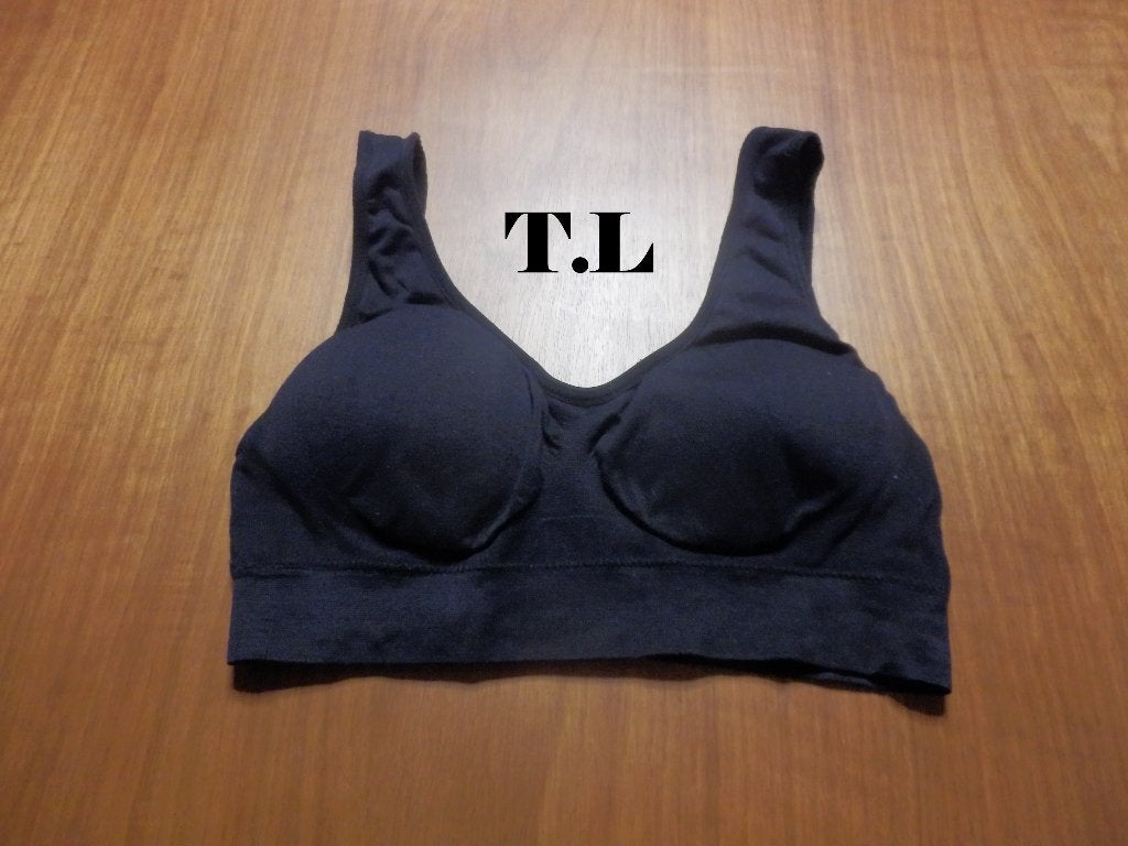 (139)- soutien gorge femme T.L  noir, Ophalen of Verzenden, Zwart, BH