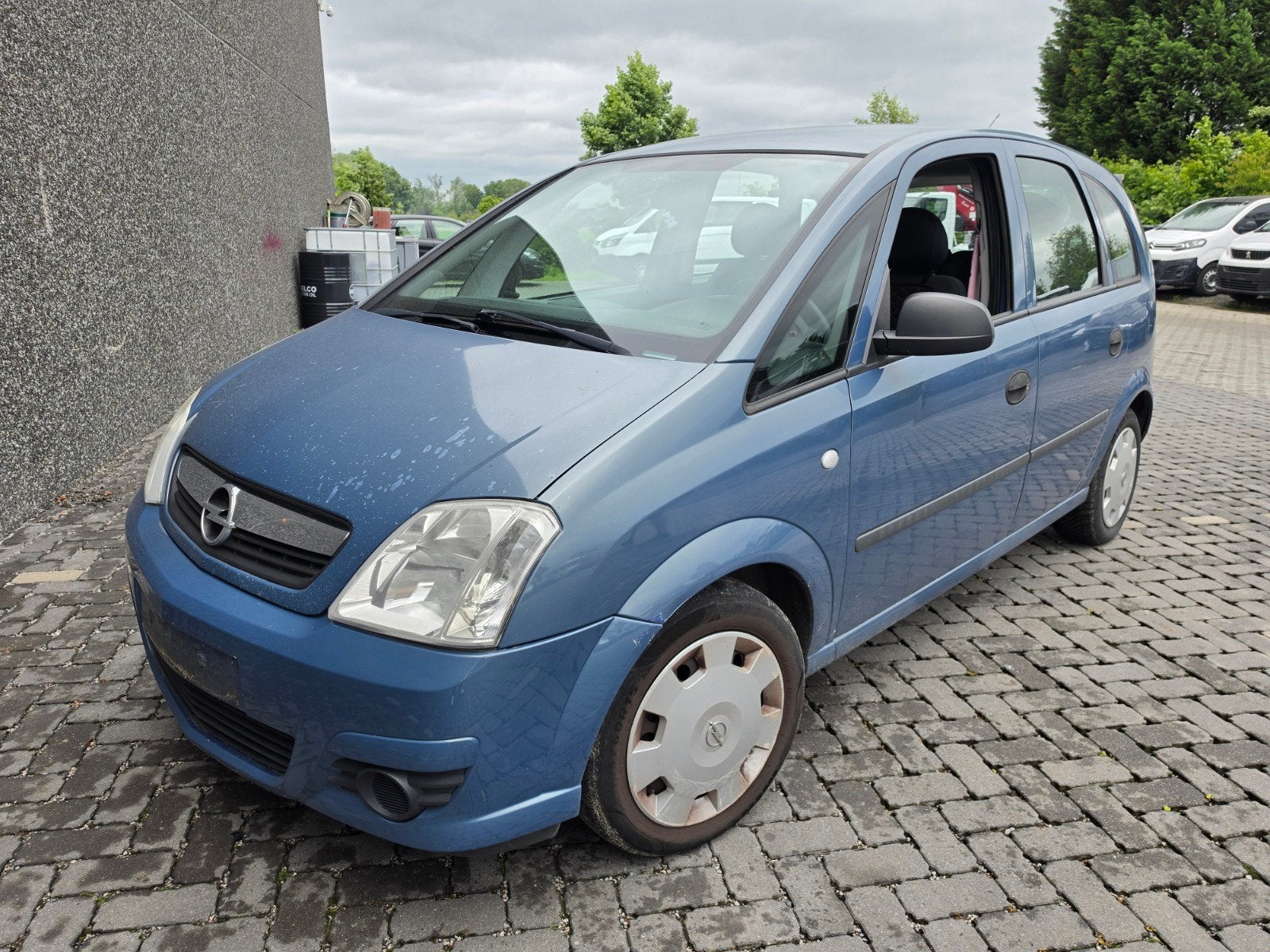 Opel Meriva 1.4i Benzine 2007, Auto's, Opel, Stof, Blauw, Bedrijf, Meriva