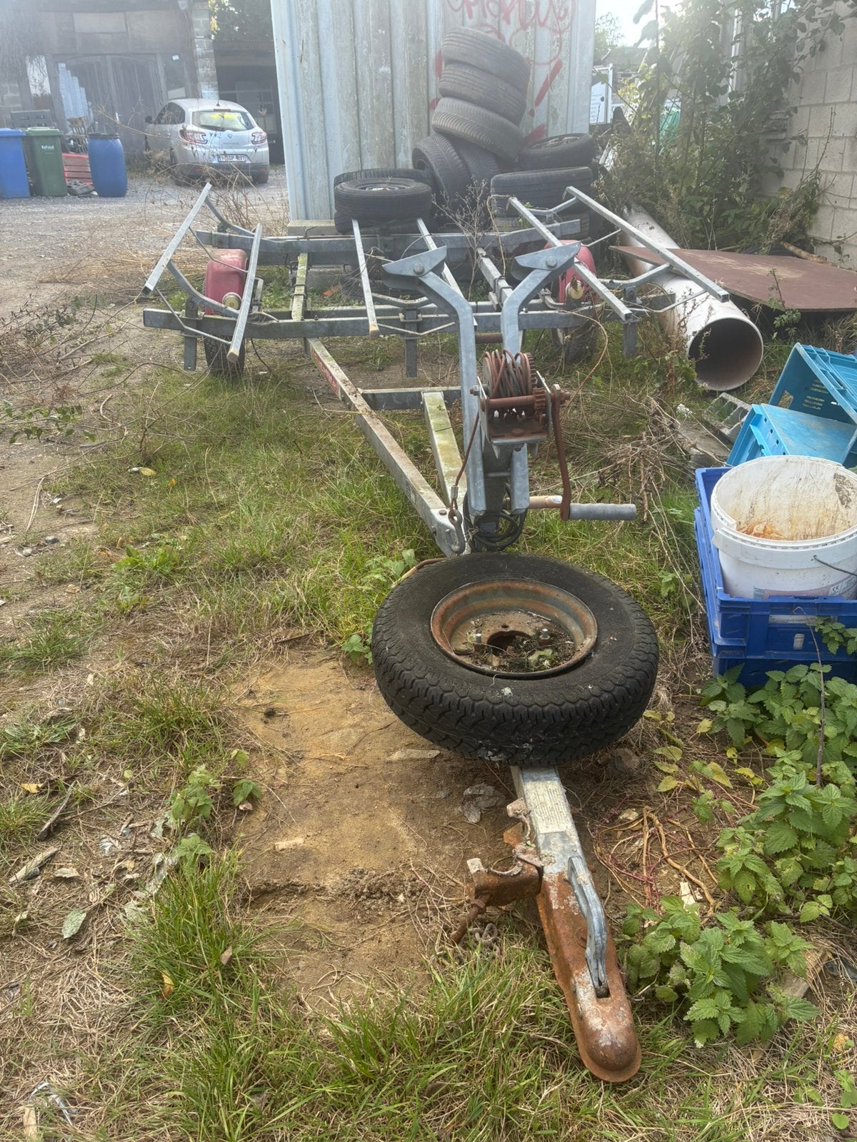 Remorque bateau, Enlèvement, Comme neuf