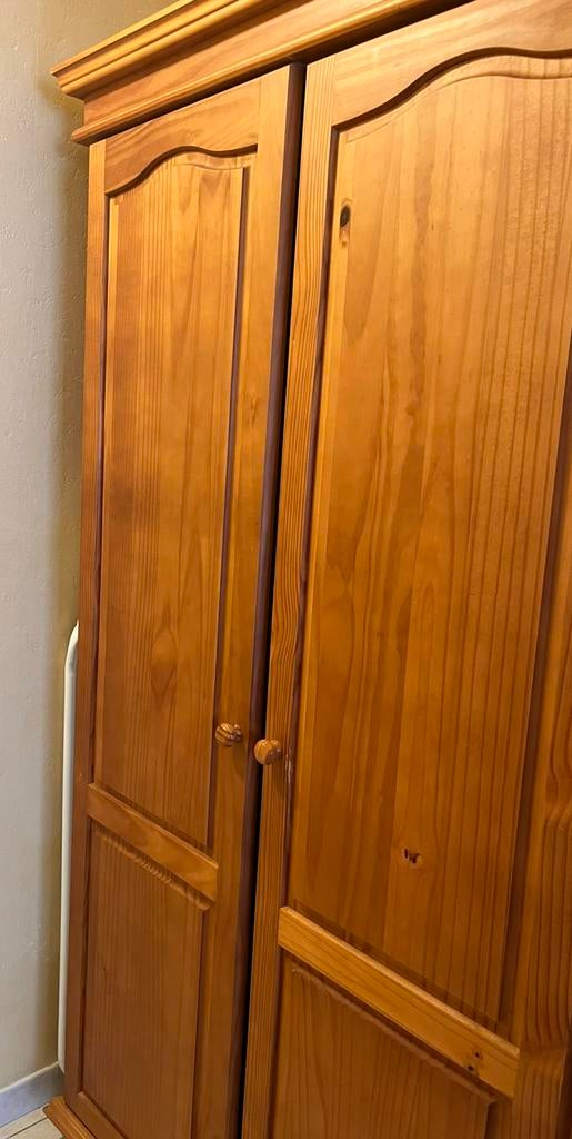 Halkast, Huis en Inrichting, Kasten | Kleerkasten, Ophalen, Met deur(en), Gebruikt, 100 tot 150 cm