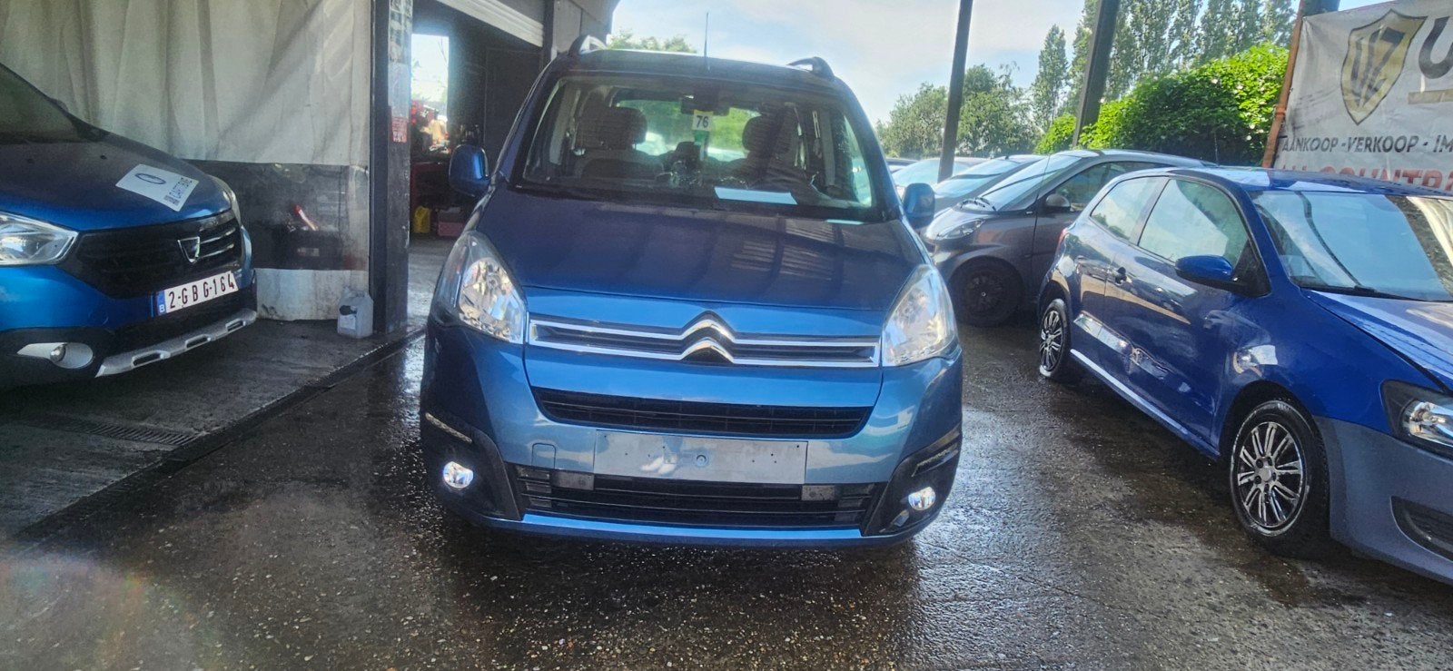 CITROEN BERLINGO 1.6HDI EURO6B, Autos, Achat, Entreprise, Boîte manuelle, Noir