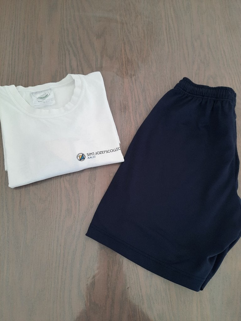 Turnkledij SJC Aalst maat M, Kleding | Heren, Sportkleding, Blauw, Overige typen, Overige maten, Ophalen of Verzenden