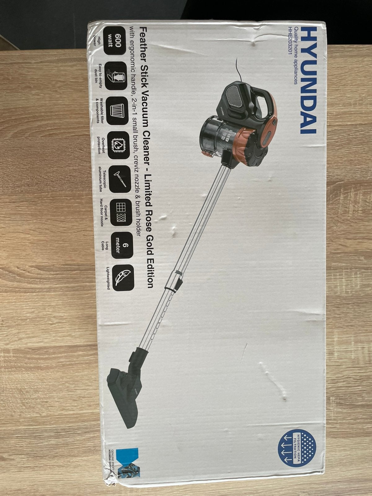 Steelstofzuiger hyundai, Electroménager, Aspirateurs, Neuf, Réservoir, Aspirateur balai, Autres marques
