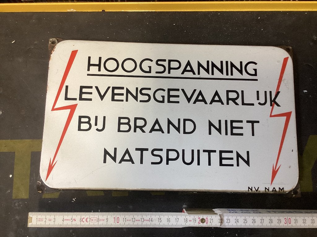 emaille, Verzamelen, Ophalen, Gebruikt