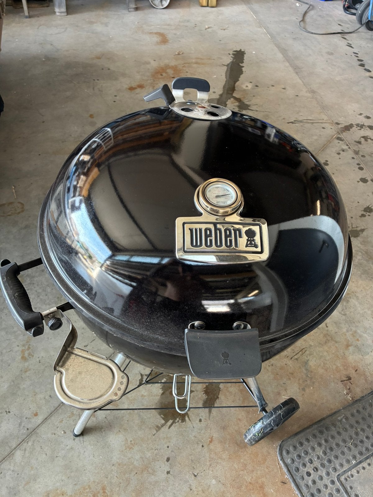 Weber houtskool BBQ, Tuin en Terras, Houtskoolbarbecues, Ophalen, Zo goed als nieuw