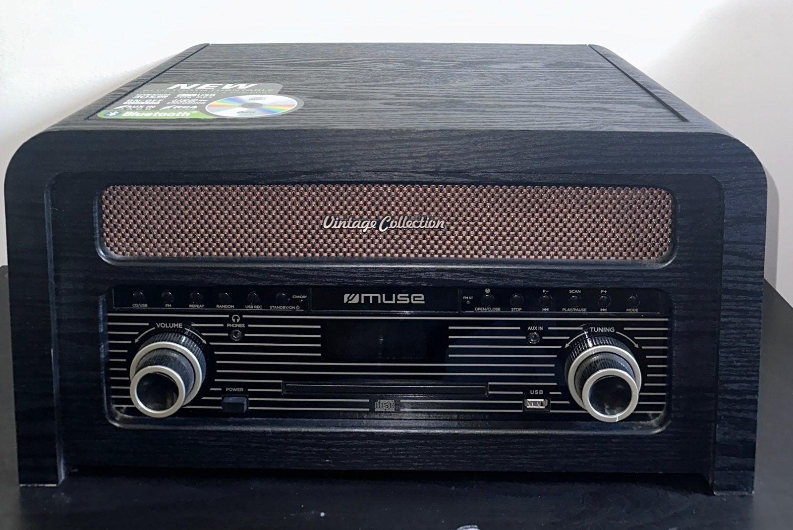 Muse platenspeler 45,0 x 31,2 x 22,5 cm, Audio, Tv en Foto, Ophalen, Zo goed als nieuw, Platenspeler, USB-aansluiting