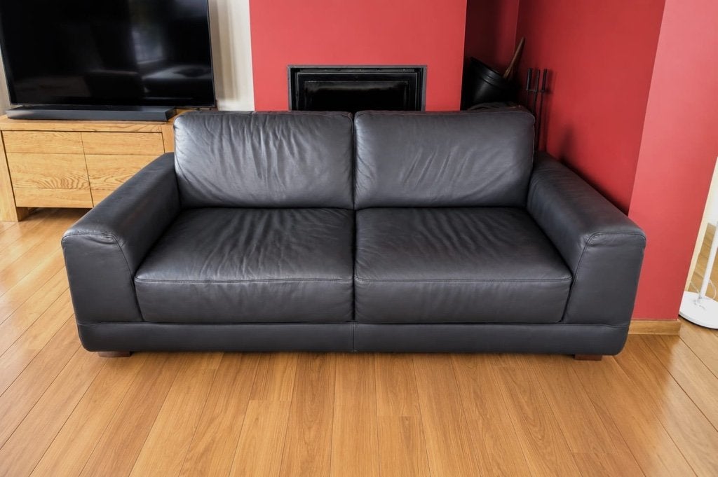 Fauteuil, Enlèvement, Utilisé, Cuir
