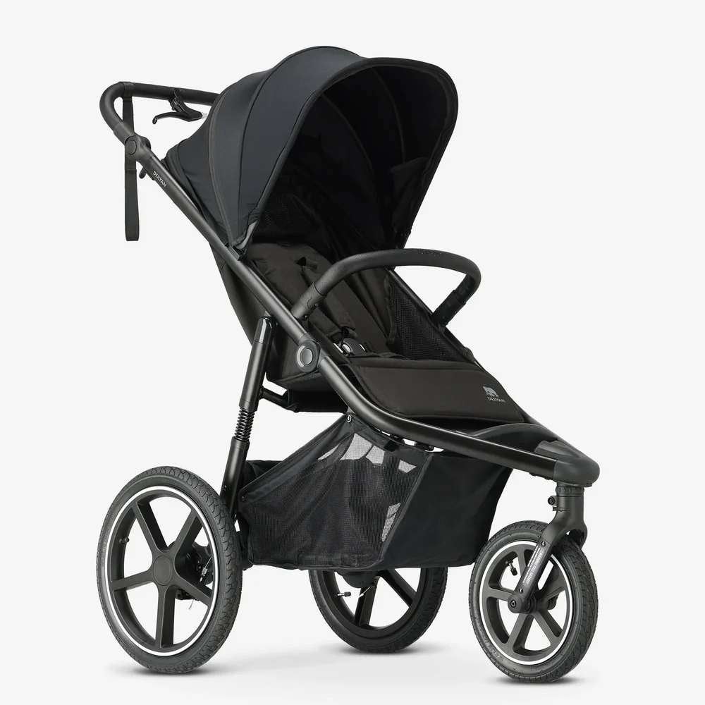 DERYAN Bolt Hardloop Kinderwagen – Zwart, Enlèvement ou Envoi, Comme neuf, Poussette, Autres marques