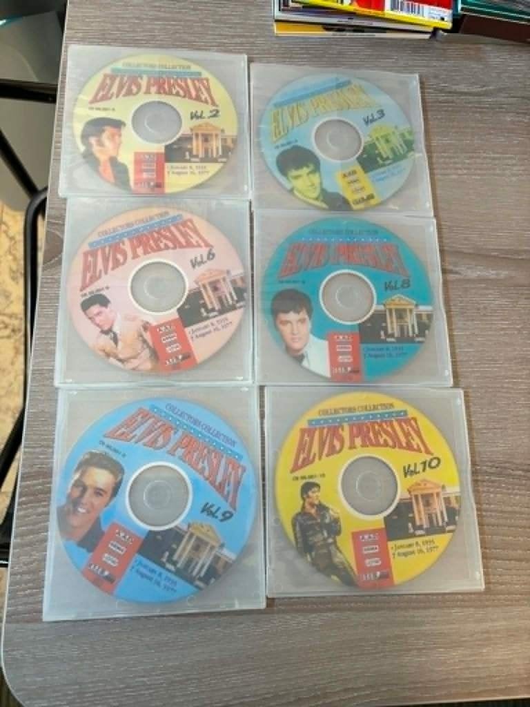 Elvis 6cd's, 6 picture disc's van the collectors collection., Enlèvement ou Envoi, Comme neuf, Rock 'n' roll