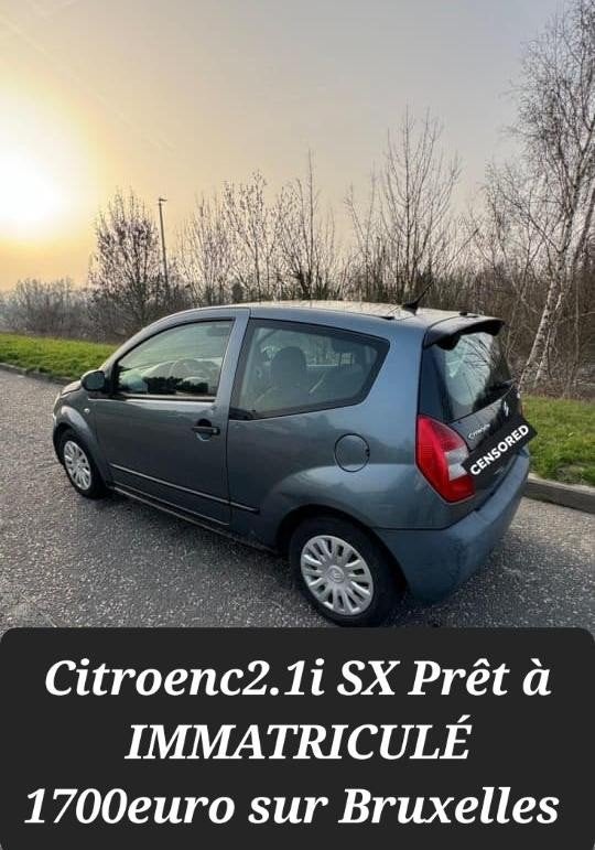 Citroenc2.1i SX Prêt à IMMATRICULÉ✅️ Euro 4 /2007/1700euro‼️, Autos, Citroën, Achat, Boîte manuelle, Berline, Particulier
