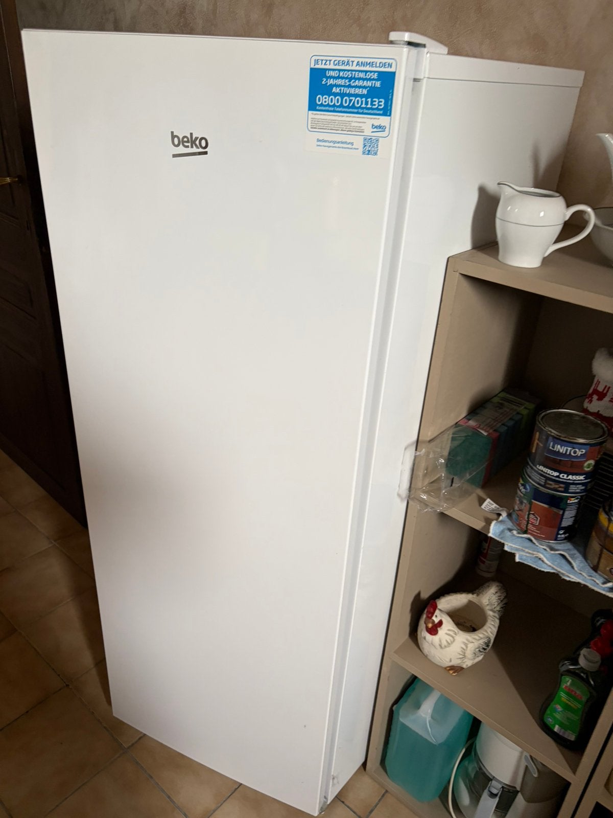 Frigo beko, Elektronische apparatuur, Vriezers en Diepvrieskisten, Ophalen, Zo goed als nieuw