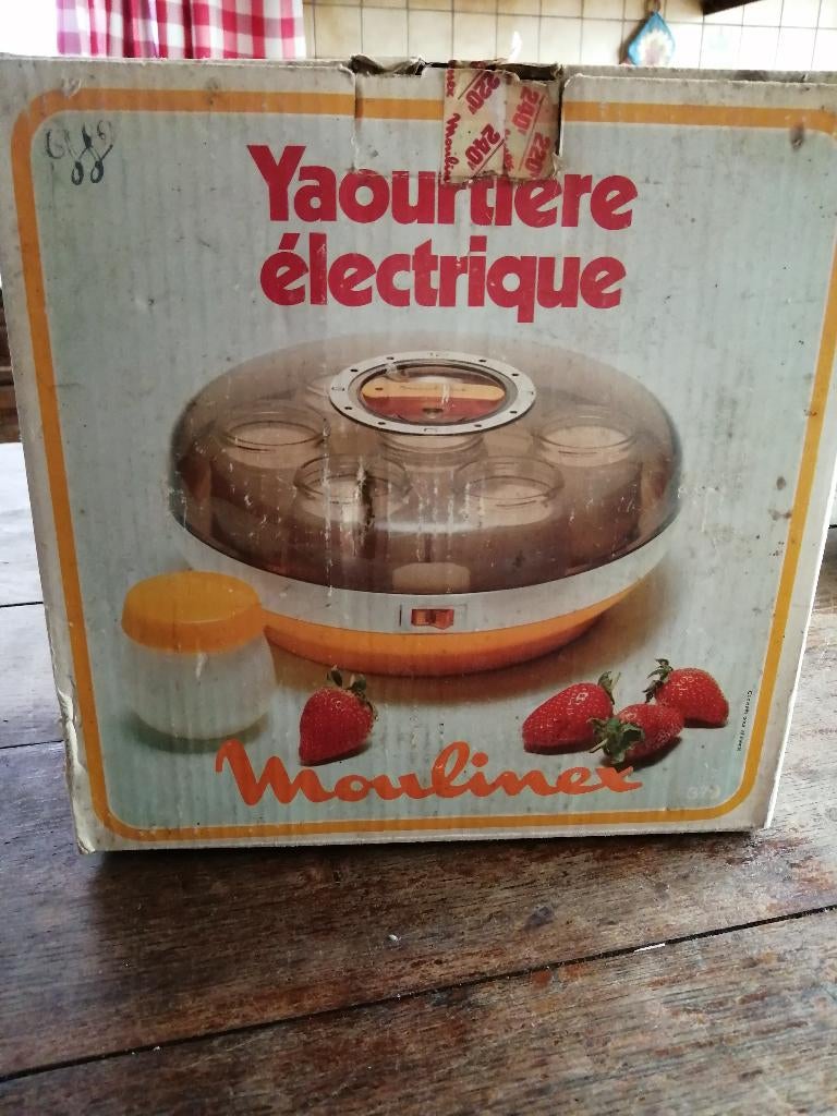 YAOURTIERE électrique MOULINEX, Electroménager, Enlèvement ou Envoi, Utilisé, À Poser, Électrique