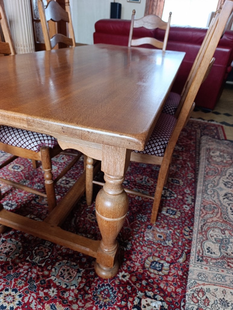 Salle à manger complète état impeccable, Huis en Inrichting, Ophalen, Gebruikt, 6 tot 8 stoelen