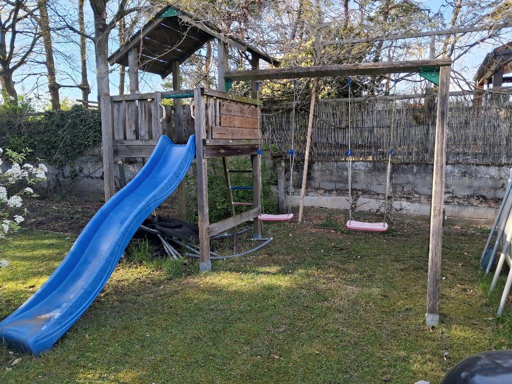 Kinderspeeltuig, Kinderen en Baby's, Speelgoed | Buiten | Speeltoestellen, Ophalen, Gebruikt, Schommel