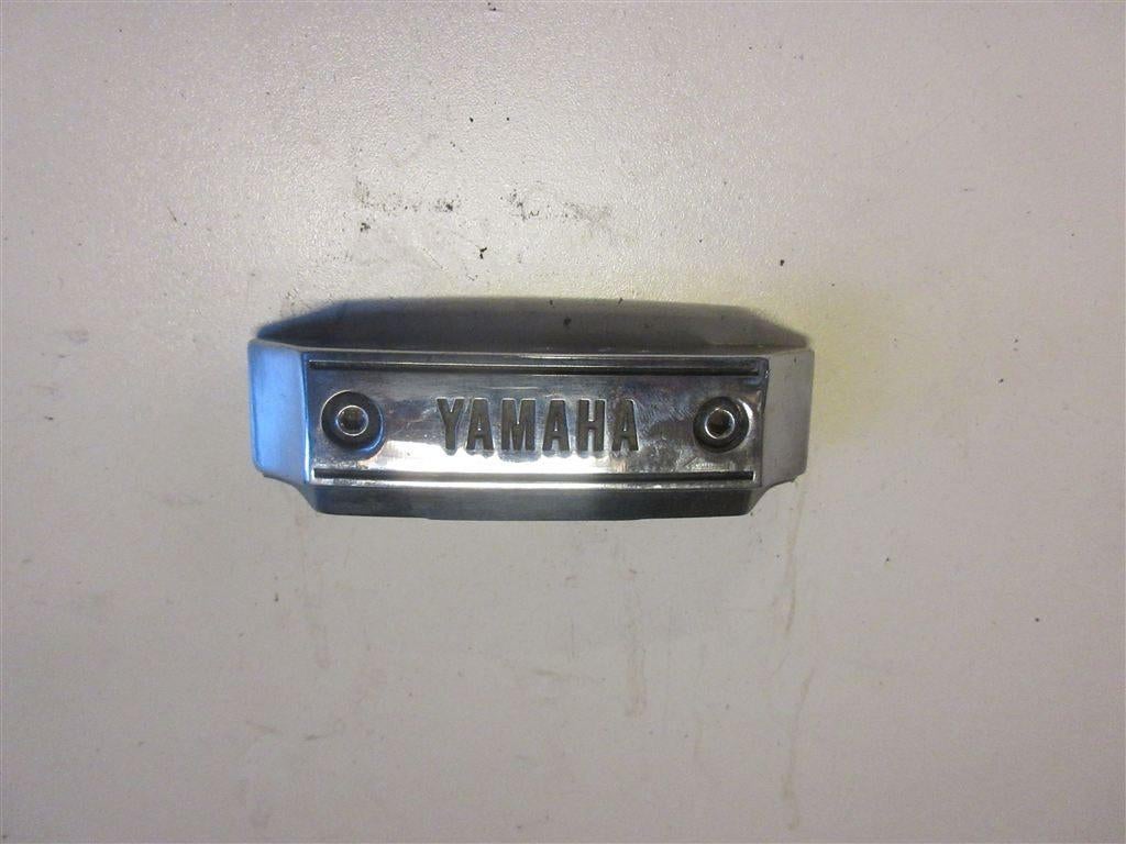 Yamaha XV1100 Virago voorvorklogo XV 1100 vorkembleem badge, Enlèvement ou Envoi, Utilisé