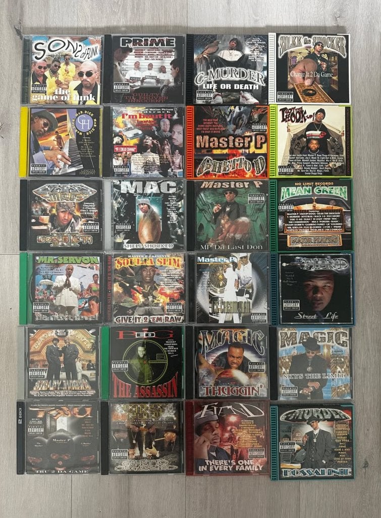 Grande collection de CD - No Limit Records -, CD & DVD, CD | Hip-hop & Rap, Enlèvement ou Envoi, Premier pressage, Comme neuf