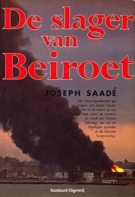 (a239) De slager van Beiroet, Boeken, Oorlog en Militair, Gelezen, Verzenden