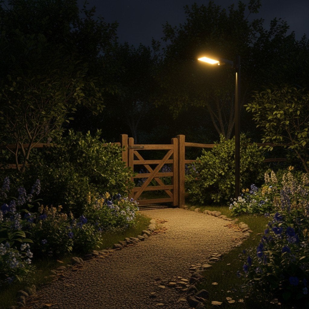 Solar buitenlamp voor wand of paal 20W met sensor, Enlèvement ou Envoi, Neuf