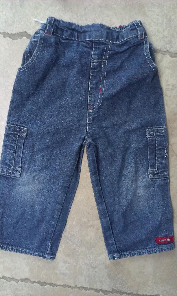 1 euro koopjes ! Baggy jeans broek mt 86, Kinderen en Baby's, Babykleding | Maat 86, Ophalen of Verzenden, Zo goed als nieuw, Jongetje