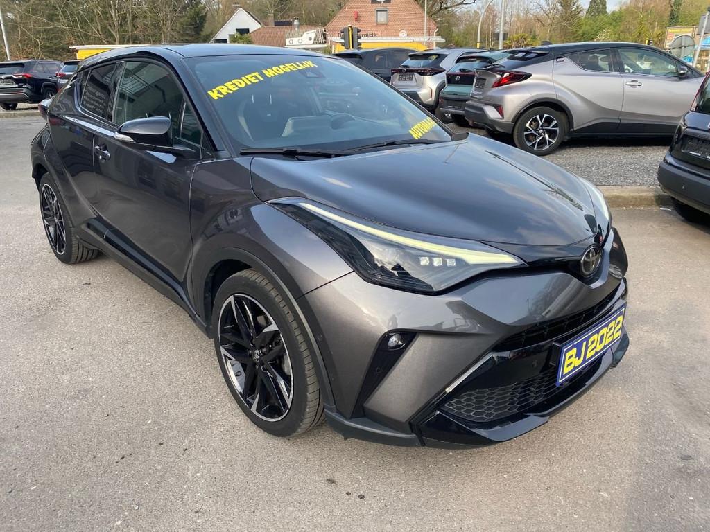 Toyota C-HR Hybrid GR-SPORT AUTOMAAT MET GARANTIE, Autos, Argent ou Gris, Euro 6, Entreprise, Alcantara