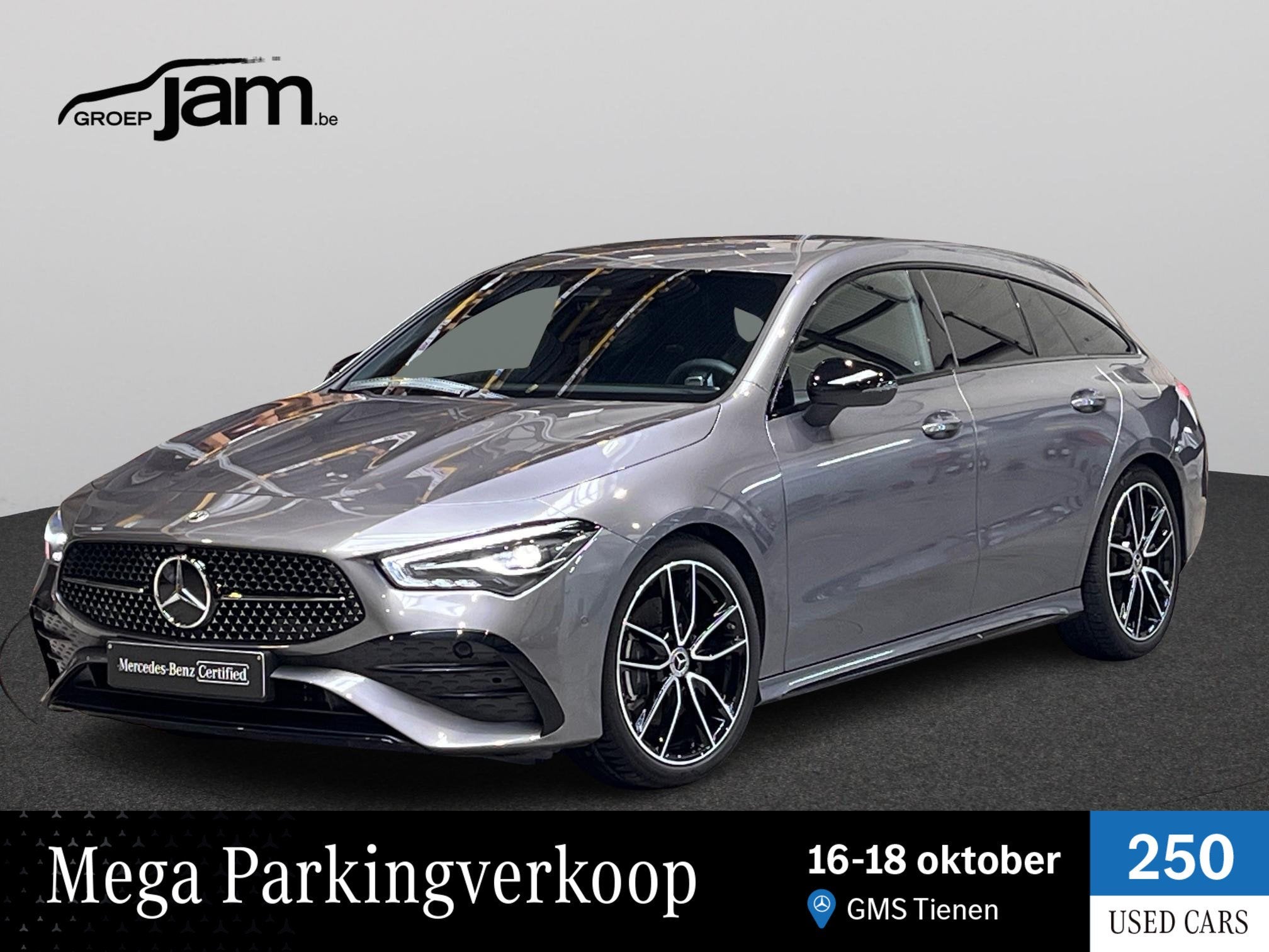 Mercedes-Benz CLA-Klasse Shooting Brake 200 AMG Line, Achat, Noir, Automatique, Tissu