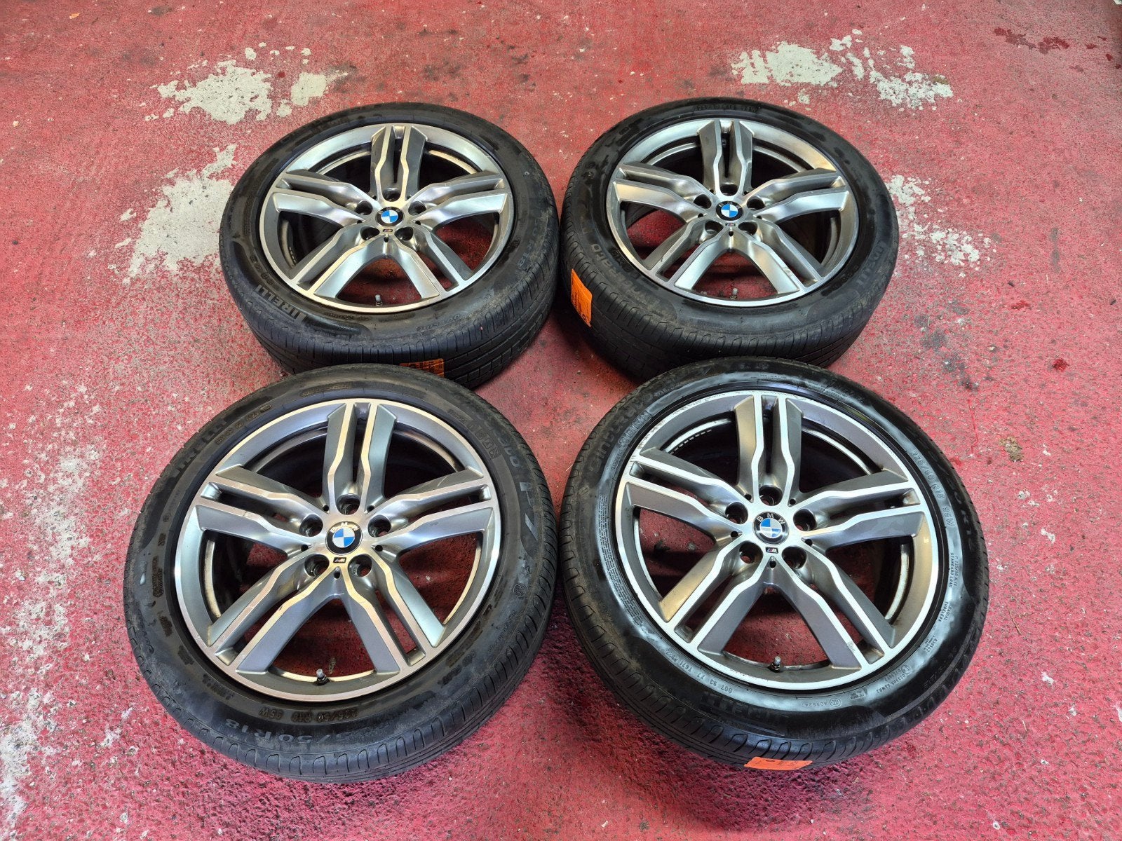 jantes BMW origine 18" Pack M 570M X1 F48 et X2 F39, Enlèvement, Utilisé, BMW