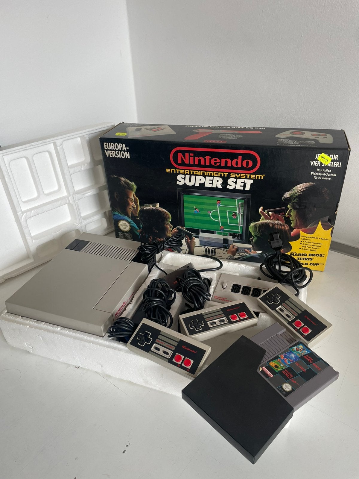 Nintendo super set NES, Games en Spelcomputers, Spelcomputers | Nintendo NES, Ophalen, Zo goed als nieuw