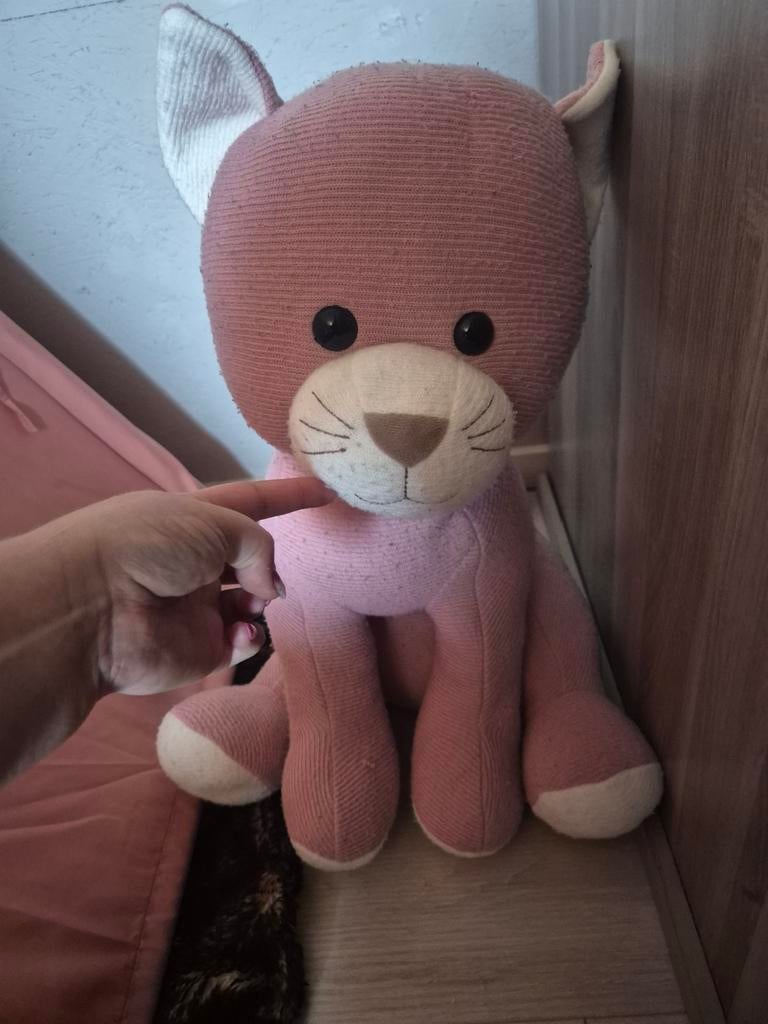 Grote knuffel kat hema, Ophalen of Verzenden, Kat, Hema
