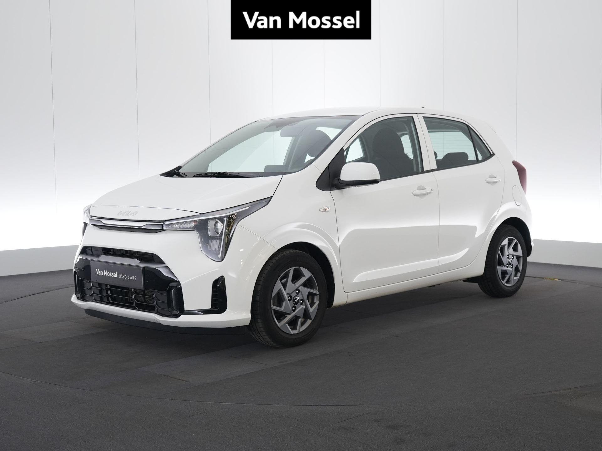 KIA Picanto 1.0 GDI ISG 63 AMT Pulse, Auto's, Stof, Gebruikt, Zwart, Wit