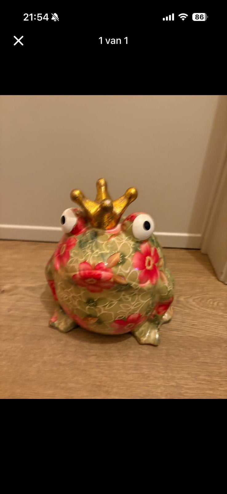 Spaarpot/decoratie 25’cm op 25 cm, Ophalen, Zo goed als nieuw, Dier