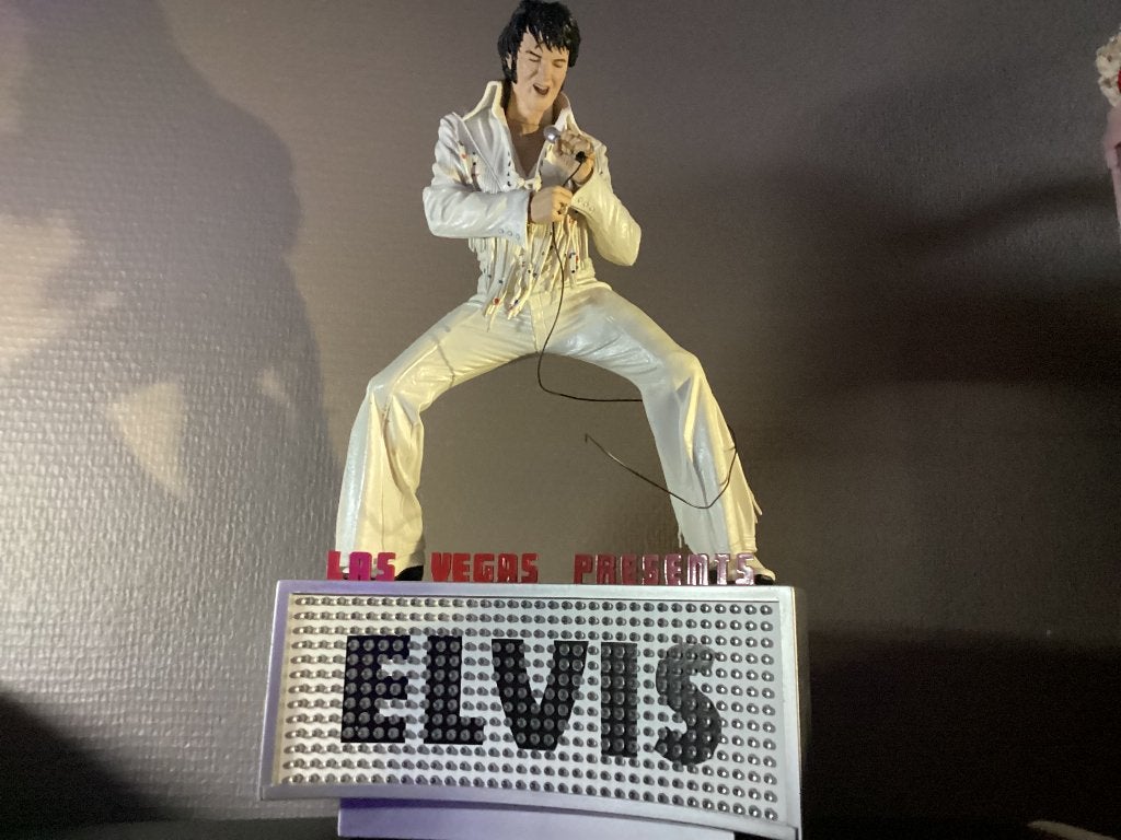 Elvis las vegas presents 12 inch mcfarlane ( uitverkocht), Enlèvement